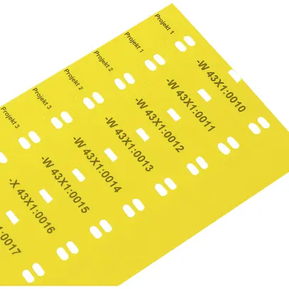 Kabelmarker PX WMTB HF-D (30X10)R BU 30×10mm 1000 Stück blau 