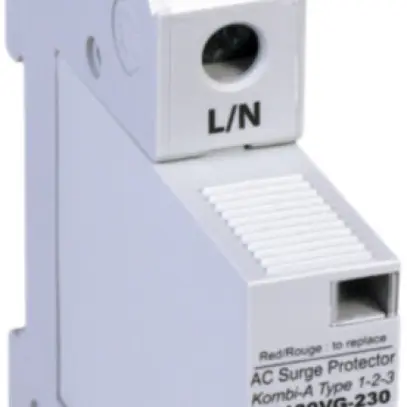 Parafoudre Flury DS 130VGS-230 type 1+2+3, 1-pôle 