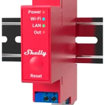 Actionneur-commutateur RF AMD Shelly Pro 1PM Bt/Wi-Fi 1can 110…240V 1UM 