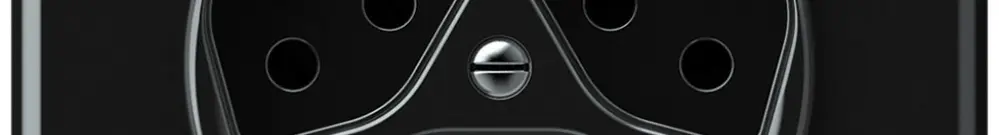 Presa INC origin 3×tipo 13 10A 230V 92×92mm nero 