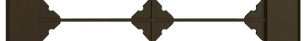 UP-Abdeckrahmen EDIZIO.liv SNAPFIX® 4×2/2×4 156×276mm br 