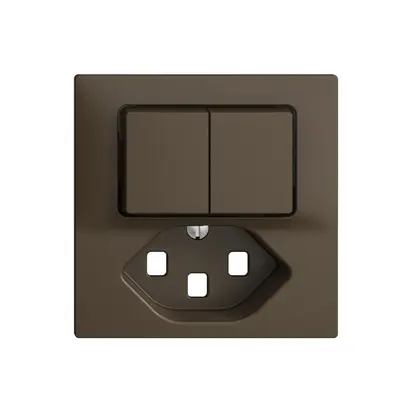 Kit frontal EDIZIOdue coffee 60×60mm T23 