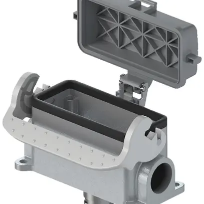 Boîtier d'embase Wieland Electric revos BAS GUT GU 24 M25 A0 grandeur 8 