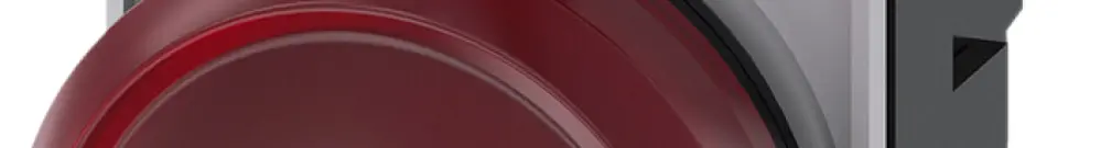 Leuchtmelder Siemens SIRIUS ACT m.Halter+LED 24VUC rot Kunststoff 