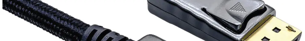 Câble DisplayPort ROLINE 8K@60Hz (DisplayPort 1.4) HDR noir 3m 
