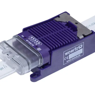 Boîte de raccordement rapide Woertz pour câble plat Power 5×2.5mm² IP68 5P C1 