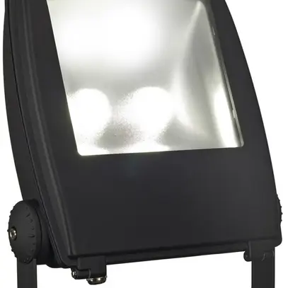 Projecteur LED SLV FLOOD LIGHT 81W 7200lm 5700K 90° IP65 400×320×105mm noir 