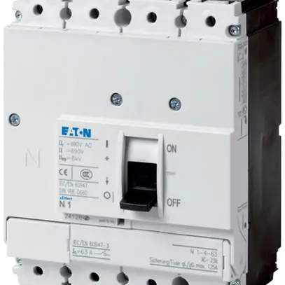 Sectionneur de charge AP Eaton PN1-4-160 4P 160A 690V IP20 noir 