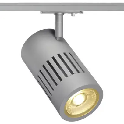 Lampada LED SLV STRUCTEC TRACK 24W 2700lm 3000K 36° adattatore 1-fase grigio 