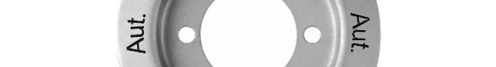 Disque indicateur Aut.-Manuale-Aut.- Manuale AG,GUP 