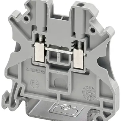 Borne de passage joignable PX UT 1.5 1.5mm² 17.5A 1000V vis 2×1 DIN35 gr 