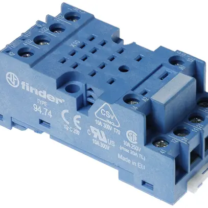 Fassung Finder 94.74 f.Relais 55.32/55.34 Schraubanschluss 
