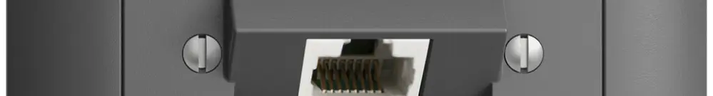 Presa INC 1×RJ45/u 4P ITplus EDIZIOdue grigio scuro 