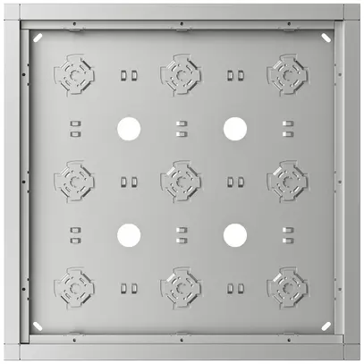 Scatola AP Siedle 9× 332×332×36.5mm argento 