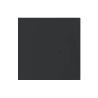 Plaque frontale ENC kallysto noir pour obturateur sans vis 