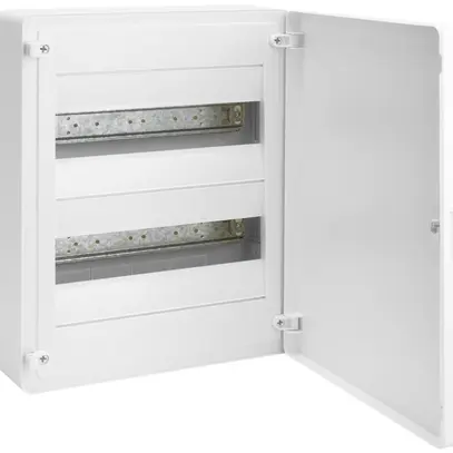 Distributore AP Hager golf 2-file 24UM IP40 281.5×376.5×98.5mm 