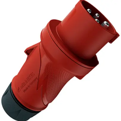 Stecker CEE Mennekes PowerTOP Xtra R 4P 32A 400V 6h rt IP54 Schraubklemme 