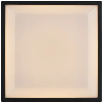 Luminaire apparent LED Oliver Square 9W 600lm 2700K IP54 direct 175×175×58mm no 