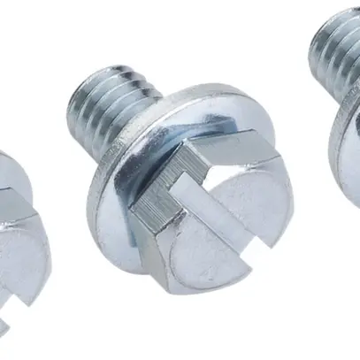 Vis de raccordement Weber M8×14mm antirouille avec ressort 3 pièces 