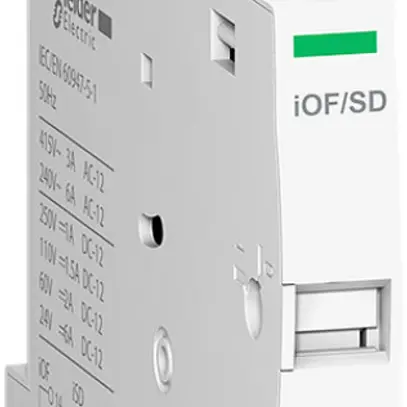 Contact auxiliaire Schneider Electric pour FI/LS 3LN 4UM 1CO commutable 