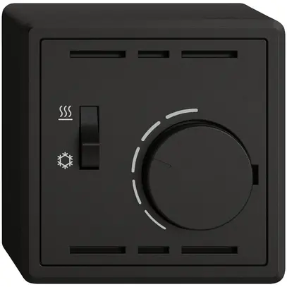 Thermostat d'ambiance AP EDIZIO.liv SNAPFIX® inter.chaud/froid 230VAC 50Hz no 