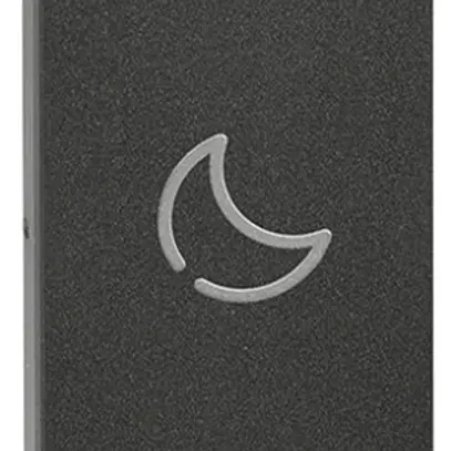 Cache de touche Living Now pour touches MyHOME 1 module avec symbole nuit noir 