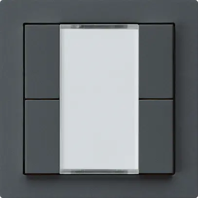 Tasto INC kallysto A KNX 4× s/e-link antracite 