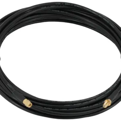 Câble coaxial Wunderli H155 50Ohm SMA/SMA noir 15m 