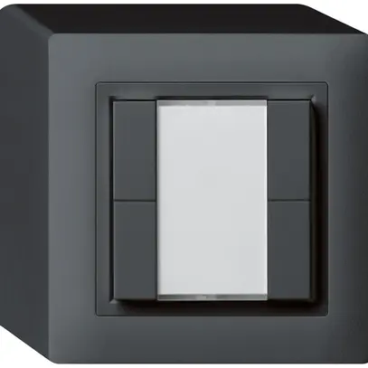 Poussoir universel AP 4×kallysto avec LED anthracite 