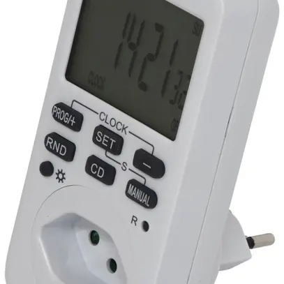 Timer per presa Brennenstuhl Comfort-Line 1×T13 10A 230V 