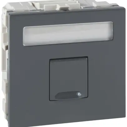 Supporto di m. INS OptiLine 50 1×R&M FreeNet grigio 