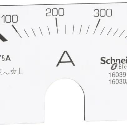 Scala per amperometro 0…400A 
