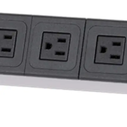 Presa multipla Rittal AS 4051.122 per WS540 110VAC/60A 5×NEMA-5 interruttore 
