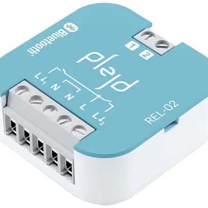 Actionneur-commutateur RF INC Plejd REL-02, 2-canaux 1P, 230V/16A, Bluetooth 