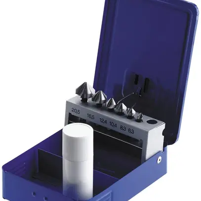 Jeu de mèches coniques HSS 6 pcs 