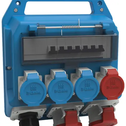 Distributore di corrente Bals EVKB 17/40A 3×T23 1×T25 2×CEE16 1×FI 2×LS 