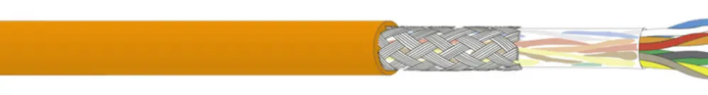 Cavo informatica Dätwyler CU 5502 4P flex S/UTP, Kat.5e LSZH Dca 1000m arancione 