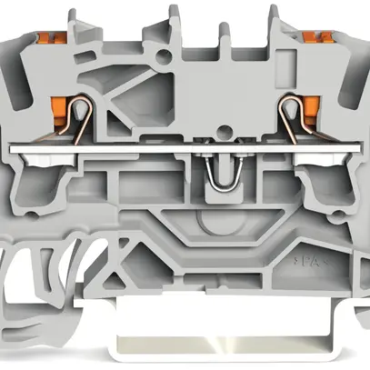 Durchgangsklemme WAGO TopJob-S 2.5mm² 2L grau Serie 2202 