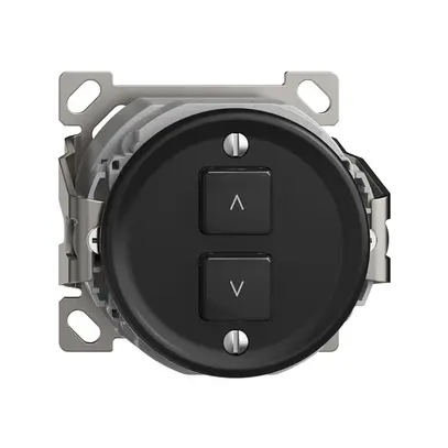 Stazione secondaria per interruttore tapparelle AP 1c/2t WLAN Sdue Wiser nero 