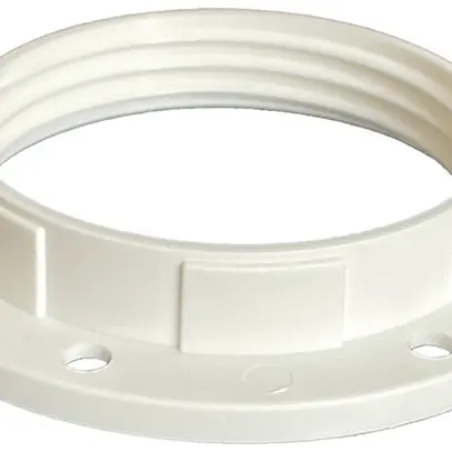 Anello filettato Elektrogros E14 materiale sintetico 43×9.5mm bianco 