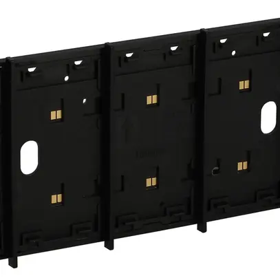 Quadro BUS Living Now MyHOME 4+1 moduli montaggio su presa 4 moduli nero 