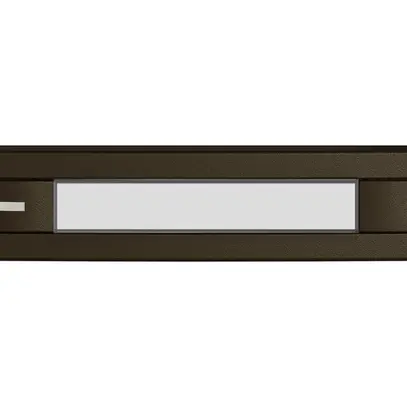 Poussoir 1/4 EDIZIO.liv SNAPFIX® p.KNX&UNI a.LED a.étiquette comm.2touch.br 