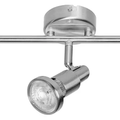 Plafonnier LDV LED SPOT GU10 3×2.6W 3×230lm 2700K argent 