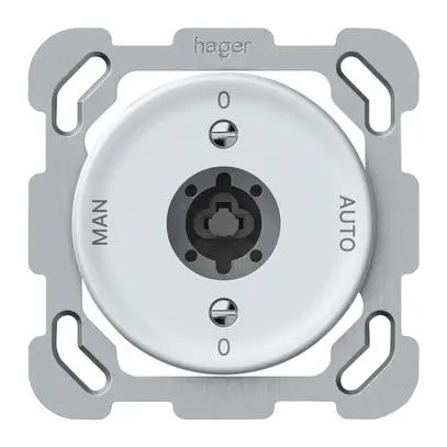 Interruttore a chiave INC origin comm.2/1L 16A 250V 0-AUTO-0-MAN 77×77mm bi 