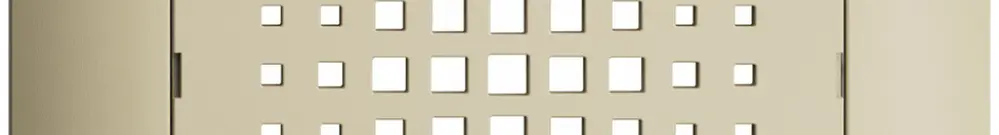 Kit frontale INC EDIZIOdue vanille 88×88mm per gong 3070 
