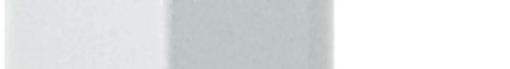 Pezzo finale tehalit FWK-Plus 100×250mm bianco traffico 