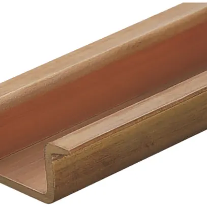 Tragschiene WAGO aus Kupfer 2m 35×15×2.3mm ungelocht EN 60715 