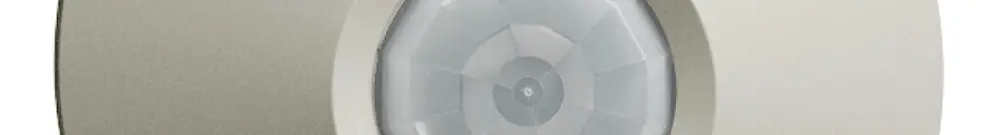 Détecteur de mouvement ENC KNX 360° PIRI EDIZIOdue rond, gris clair 