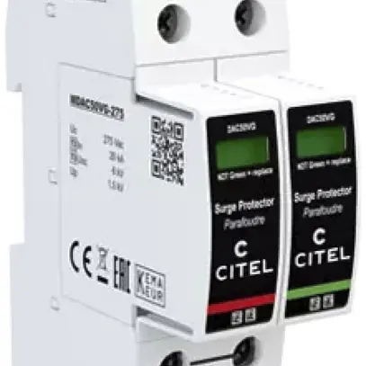 Parasurtension  Citel DAC50VGS-11-275, type 2+3, 2 pôles 