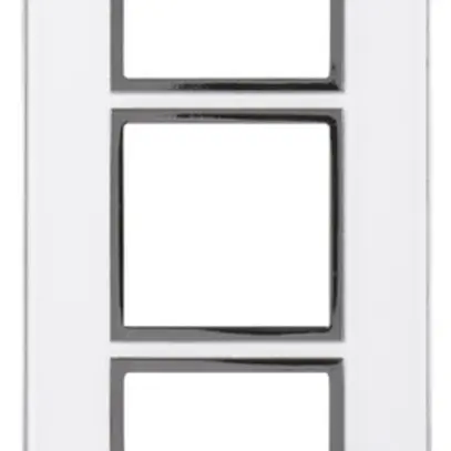 En-tête ENC Legrand Arteor 3×1, vertical, mirror white 